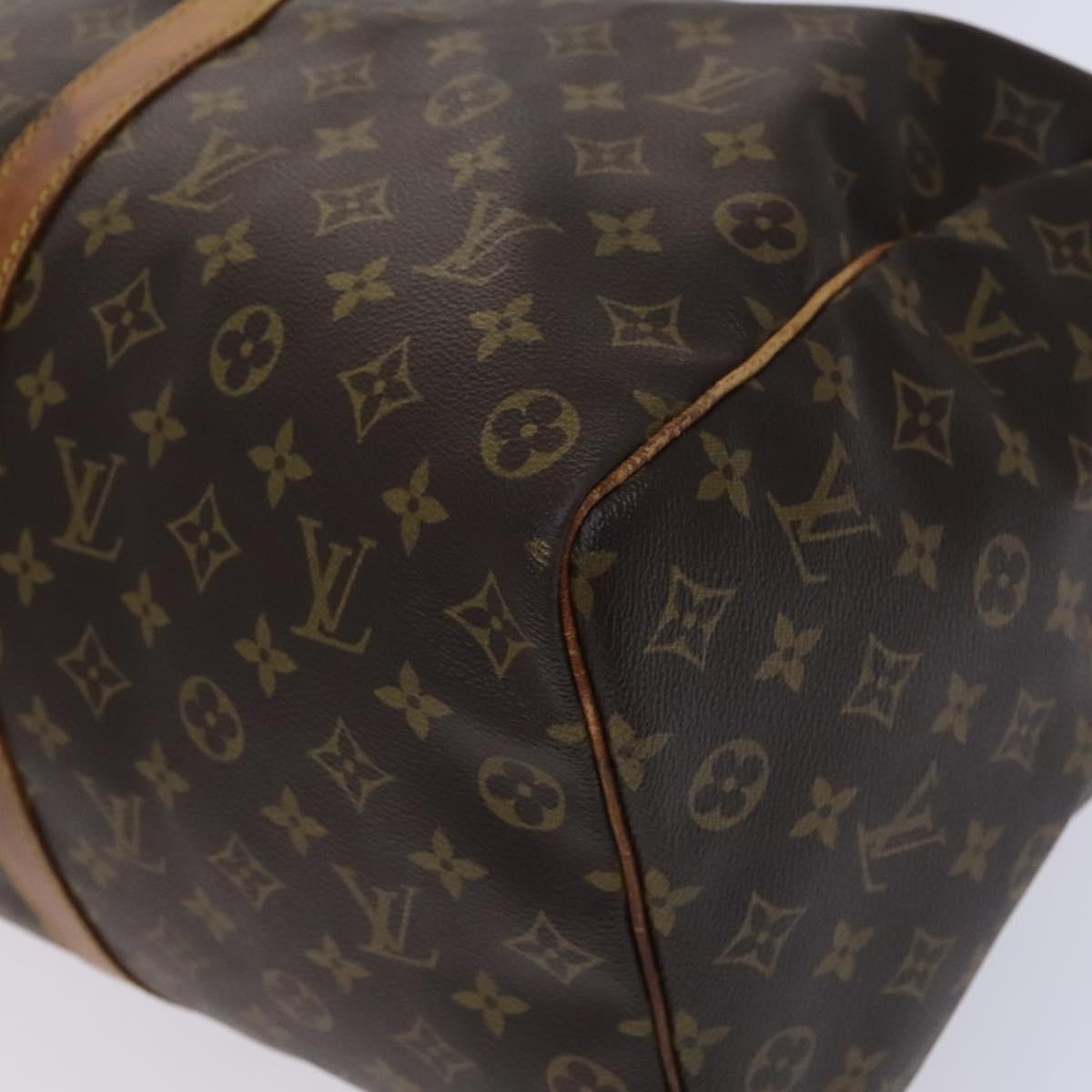 Louis Vuitton Keepall 50, Brown, Canvas, travel