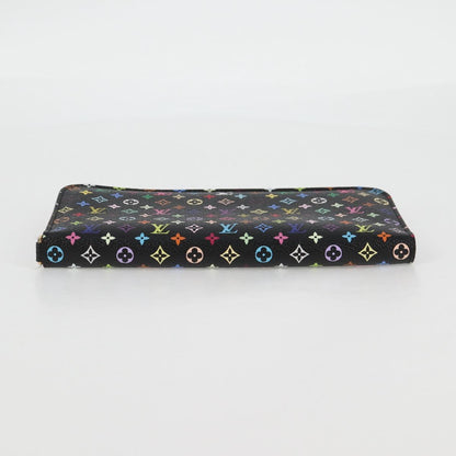 Louis Vuitton Insolite, Black, Canvas, wallet