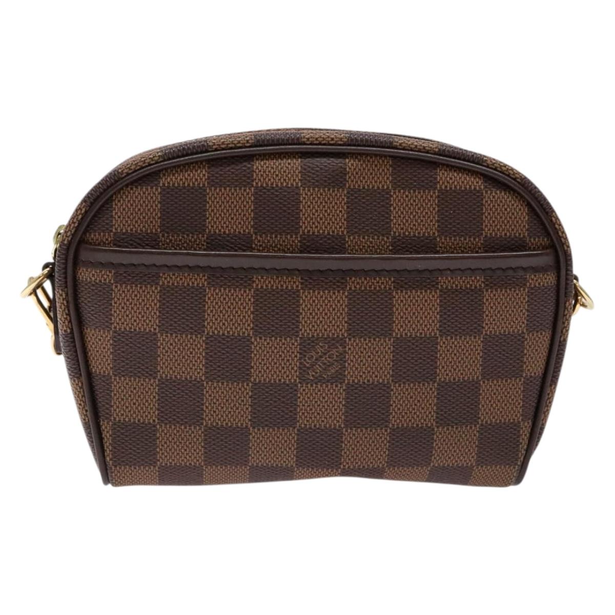 Louis Vuitton Ipanema, Brown, Canvas, shoulder