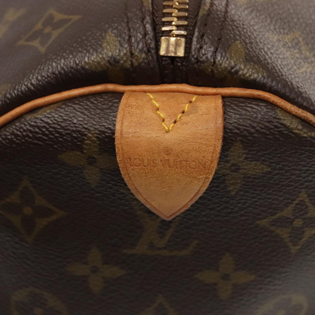 Louis Vuitton Keepall 60, Brown, Canvas, travel