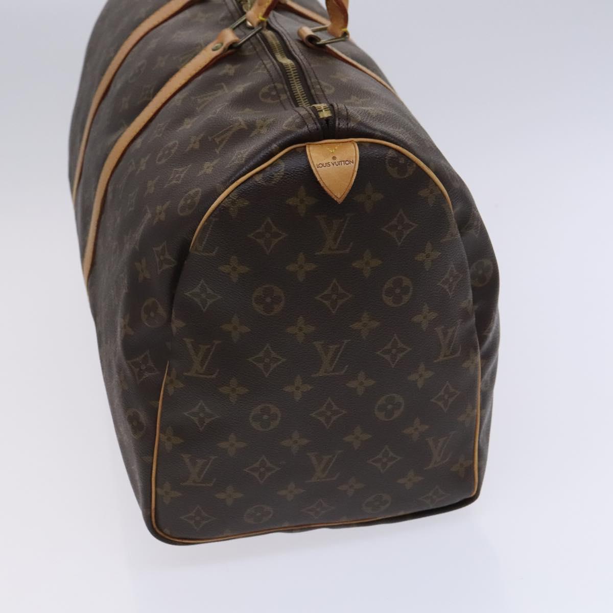 Louis Vuitton Keepall 50, Brown, Canvas, travel