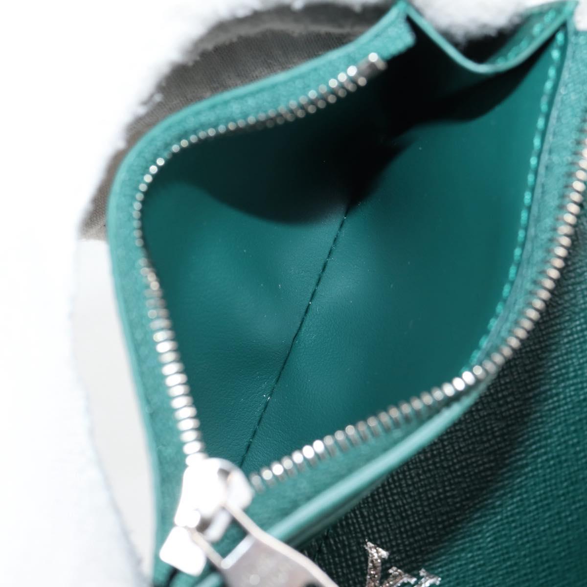 Louis Vuitton Victor, Green, Canvas, wallet