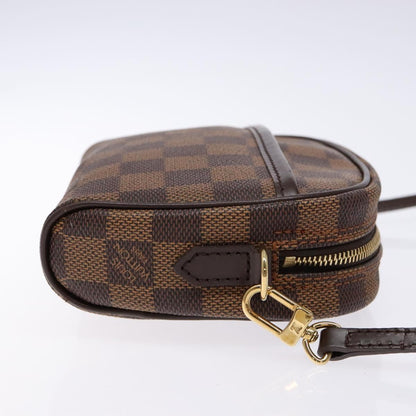 Louis Vuitton Ipanema, Brown, Canvas, shoulder
