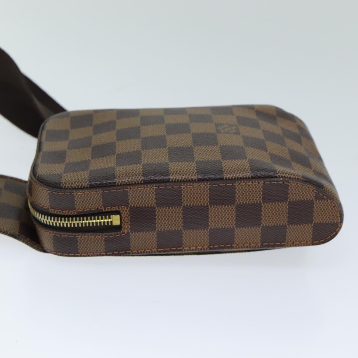 Louis Vuitton Geronimos, Brown, Canvas, shoulder