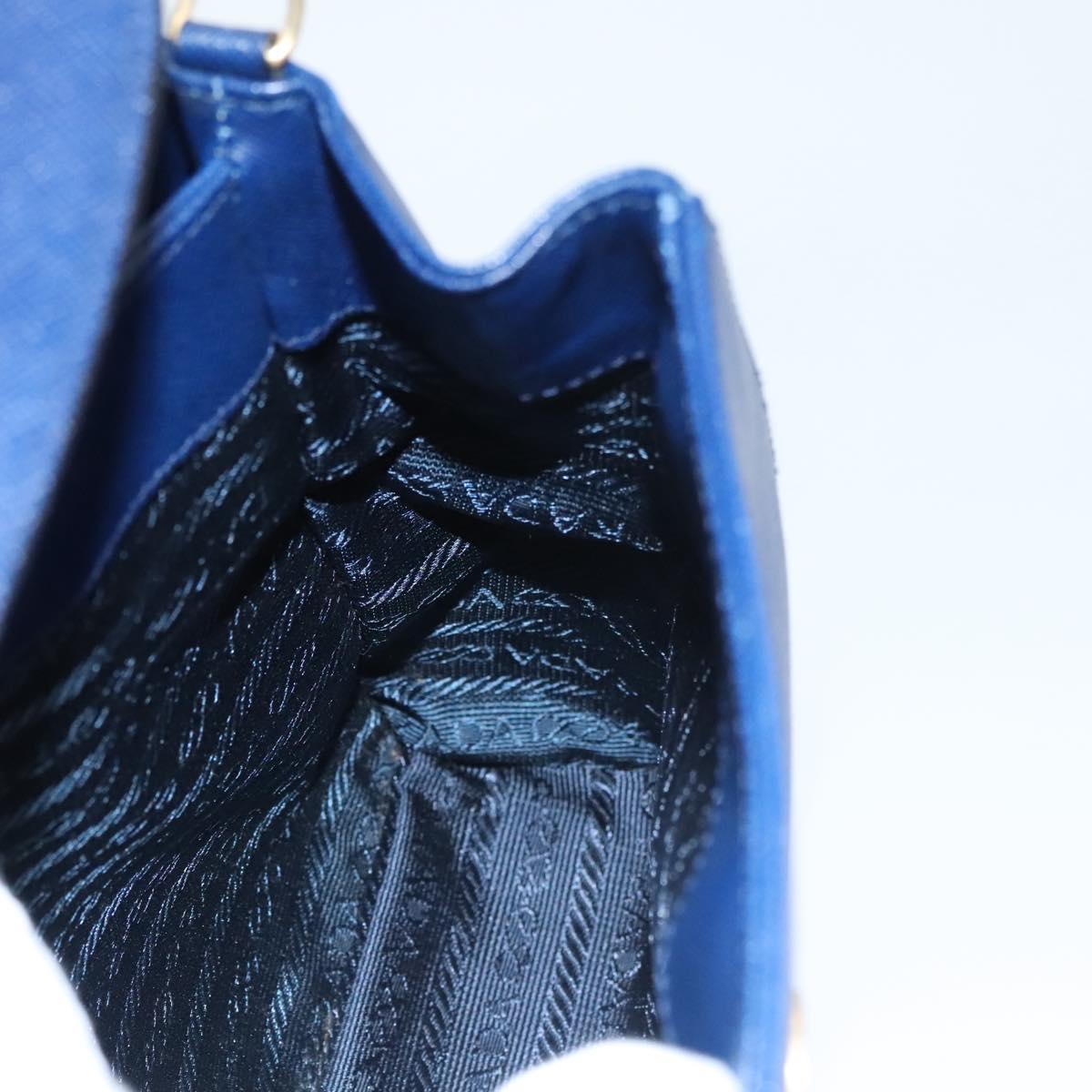 Prada Cleo, Navy, Leather, clutch