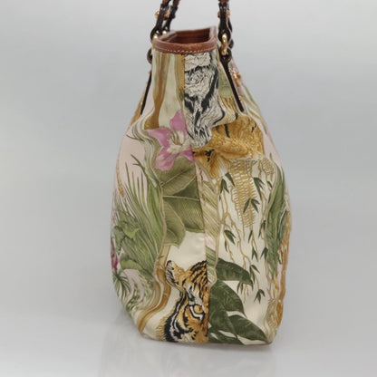 Salvatore Ferragamo Gancini Zip Pouch Leather, MULTICOLOUR, NYLON, Clutche & pouche