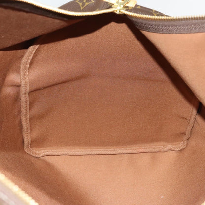 Louis Vuitton Keepall 55, Brown, Canvas, travel