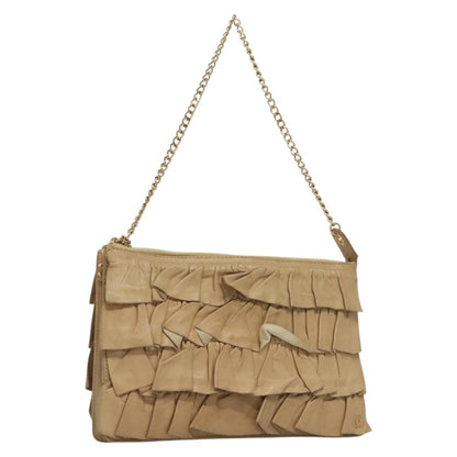 Chanel, Beige, Leather, handbag