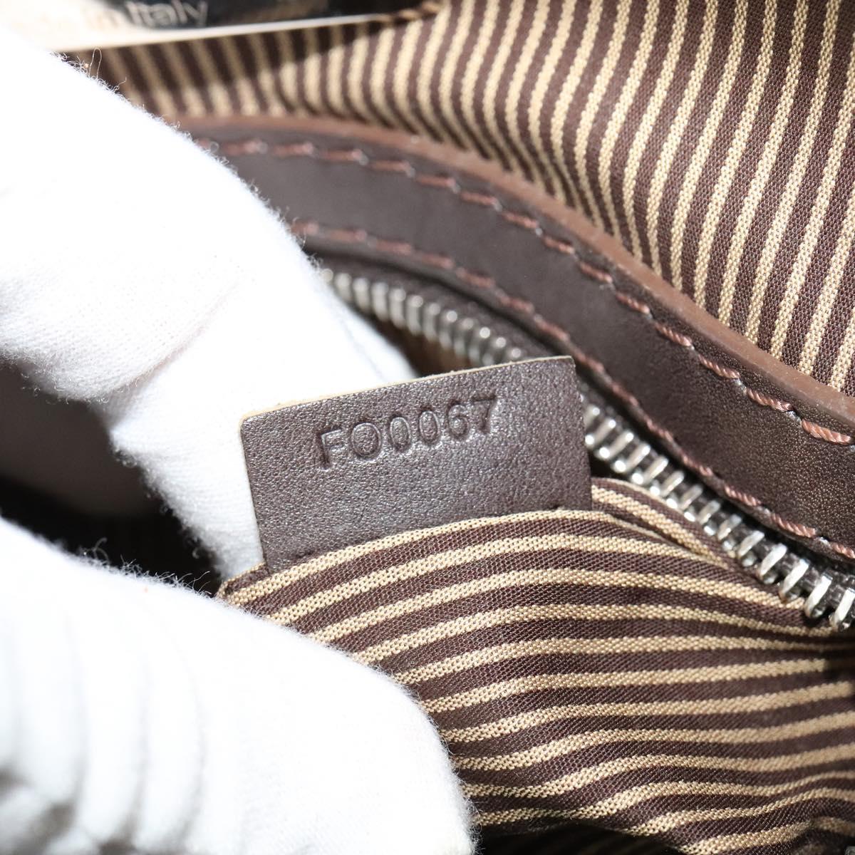 Louis Vuitton Bequia, Brown, Leather, handbag