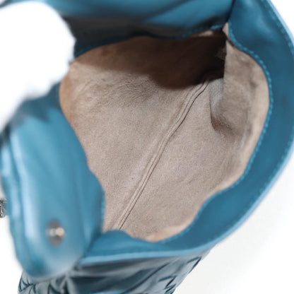 Bottega Veneta Olimpia, Blue, Leather, shoulder