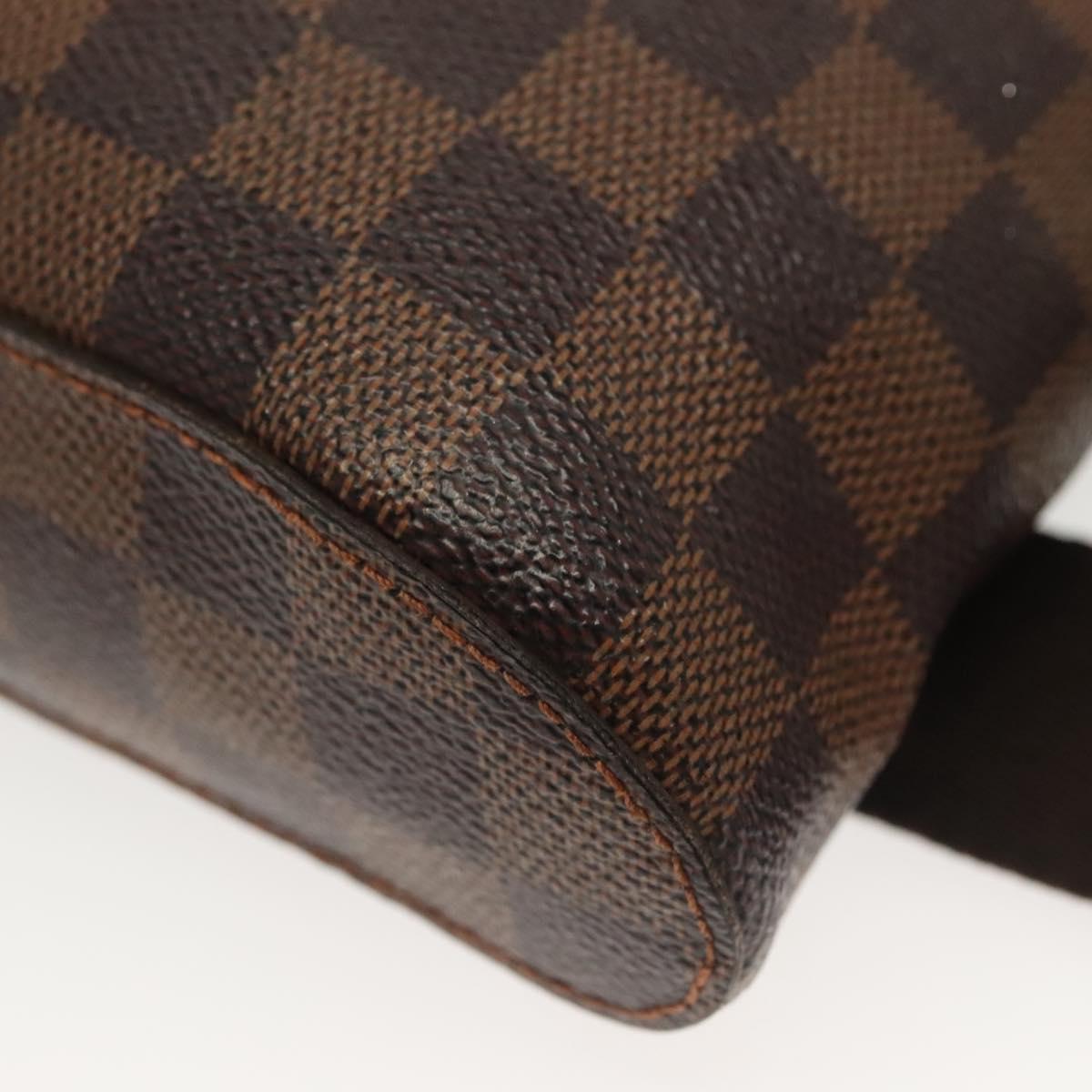 Louis Vuitton Geronimos, Brown, Canvas, clutch