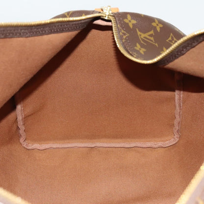 Louis Vuitton Keepall 55, Brown, Canvas, travel