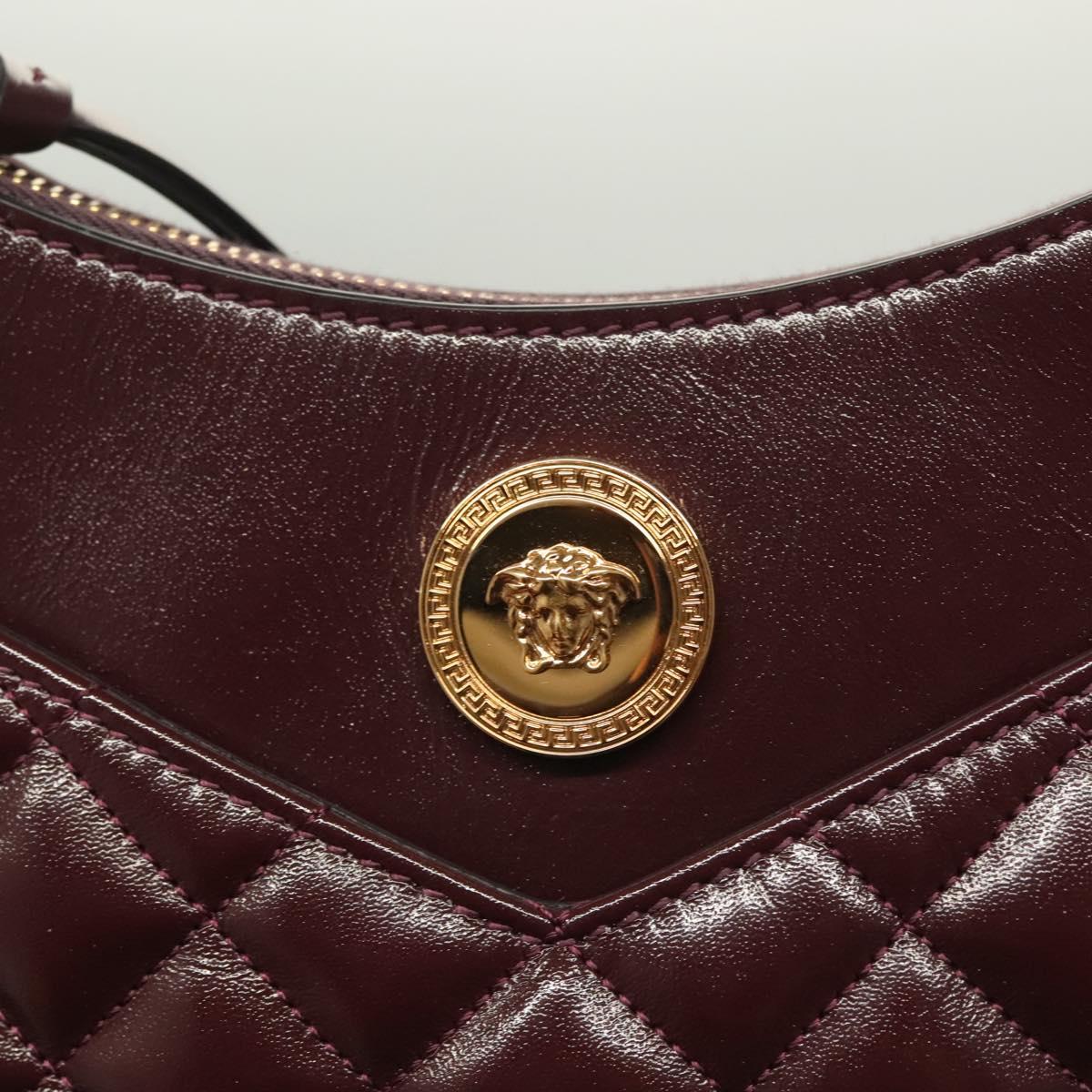 Versace, Brown, Leather, shoulder