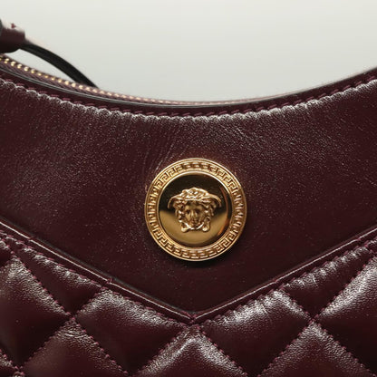 Versace, Brown, Leather, shoulder