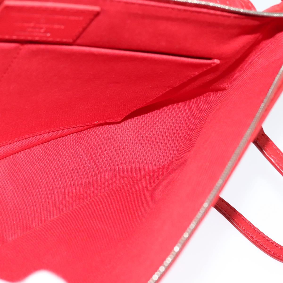 Louis Vuitton Parnassea, Red, Leather, shoulder