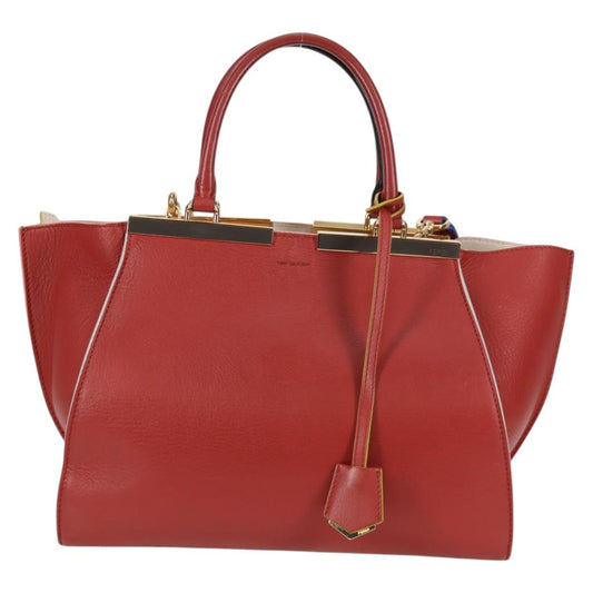 Fendi 3Jours, "BROWN,GOLD", Leather, tote