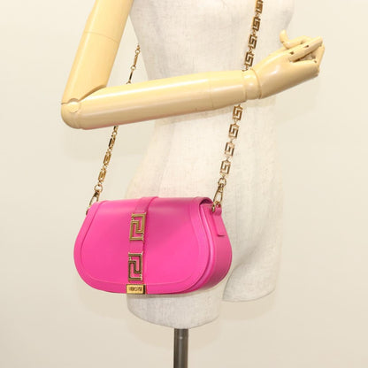 Versace GRECA GODDESS, Pink, Leather, shoulder