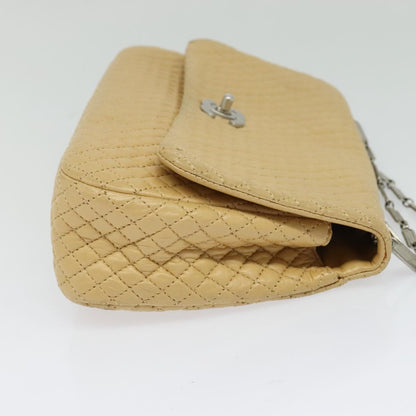 Chanel Bubble Quilt, Beige, Leather, shoulder