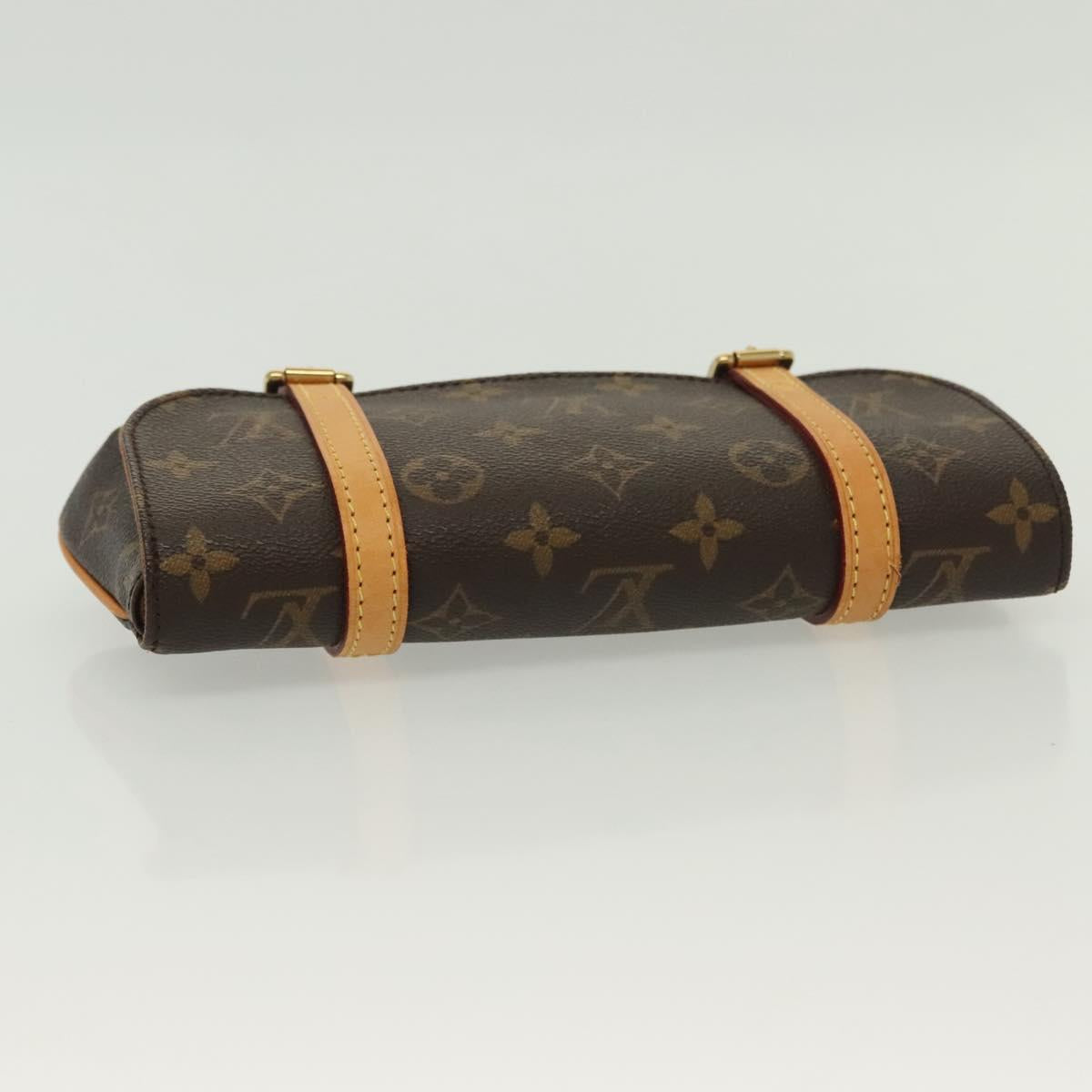 Louis Vuitton Marelle, Brown, Canvas, clutch