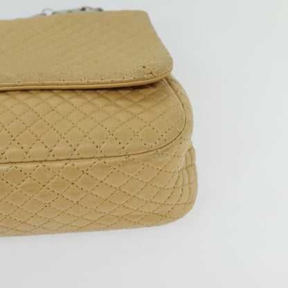 Chanel Bubble Quilt, Beige, Leather, shoulder
