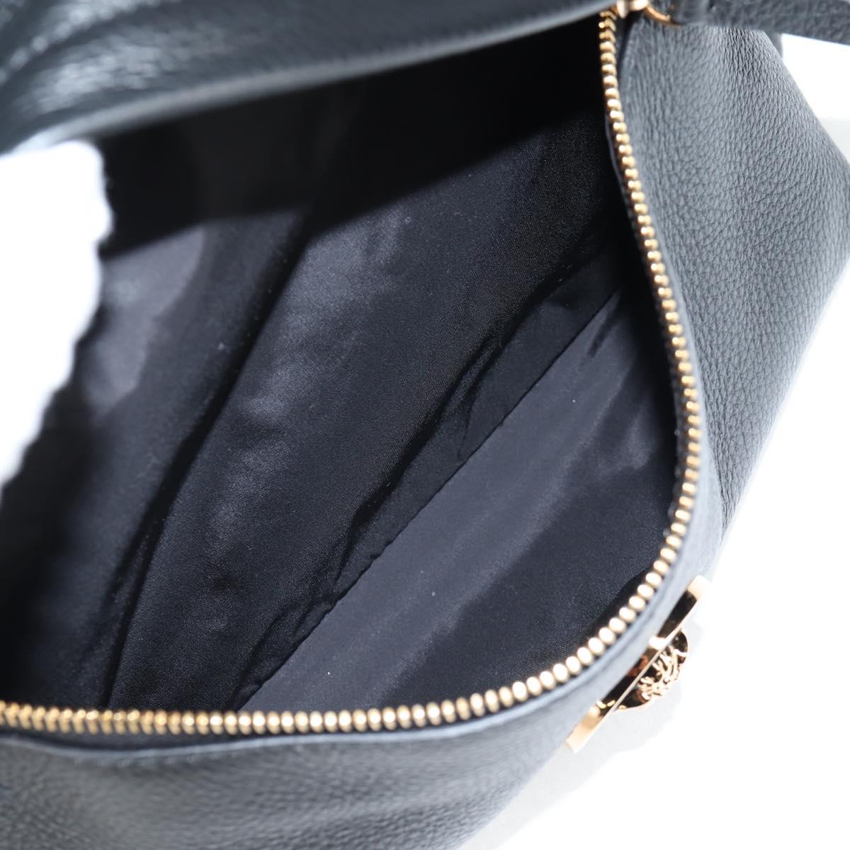 Versace Medusa, Black, Leather, backpack