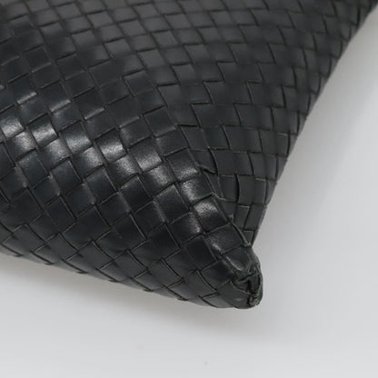 Bottega Veneta Intrecciato, Black, Leather, shoulder