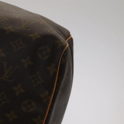 Louis Vuitton Keepall 60, Brown, Canvas, travel