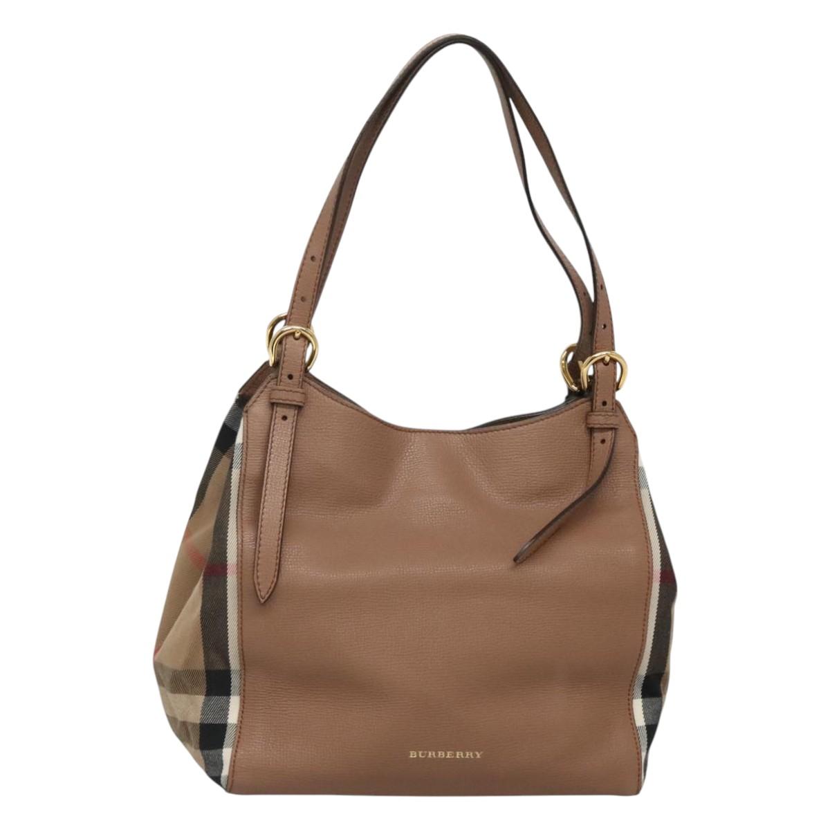 Burberry Canterbury, Brown, Leather, shoulder