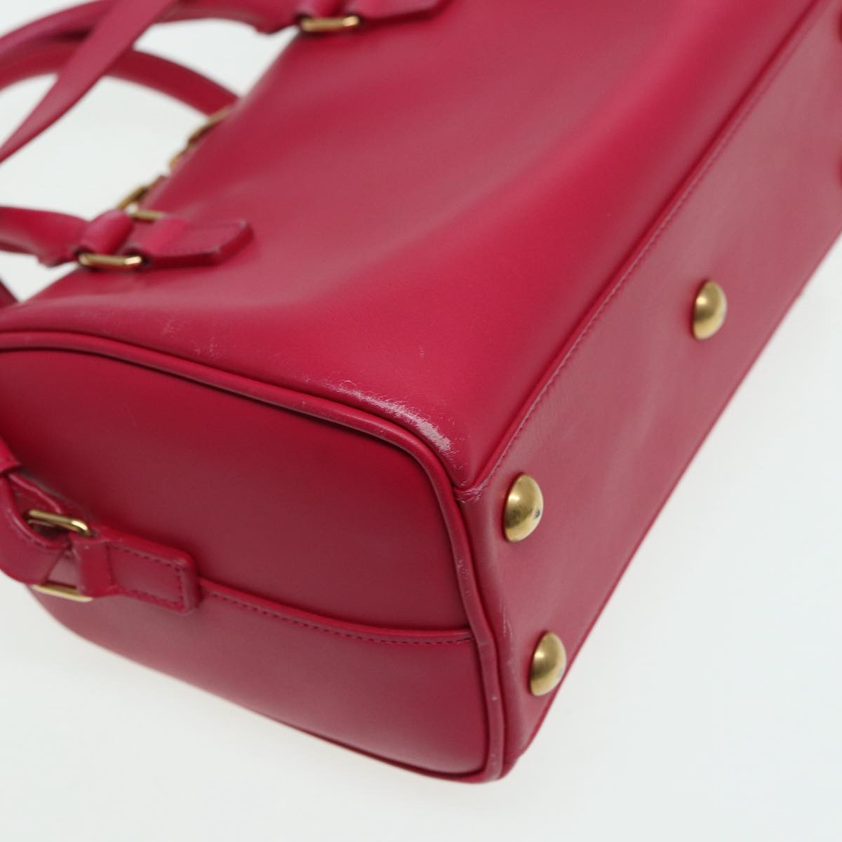 Yves Saint Laurent, Red, Leather, handbag
