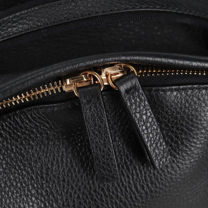 Versace Medusa, Black, Leather, backpack