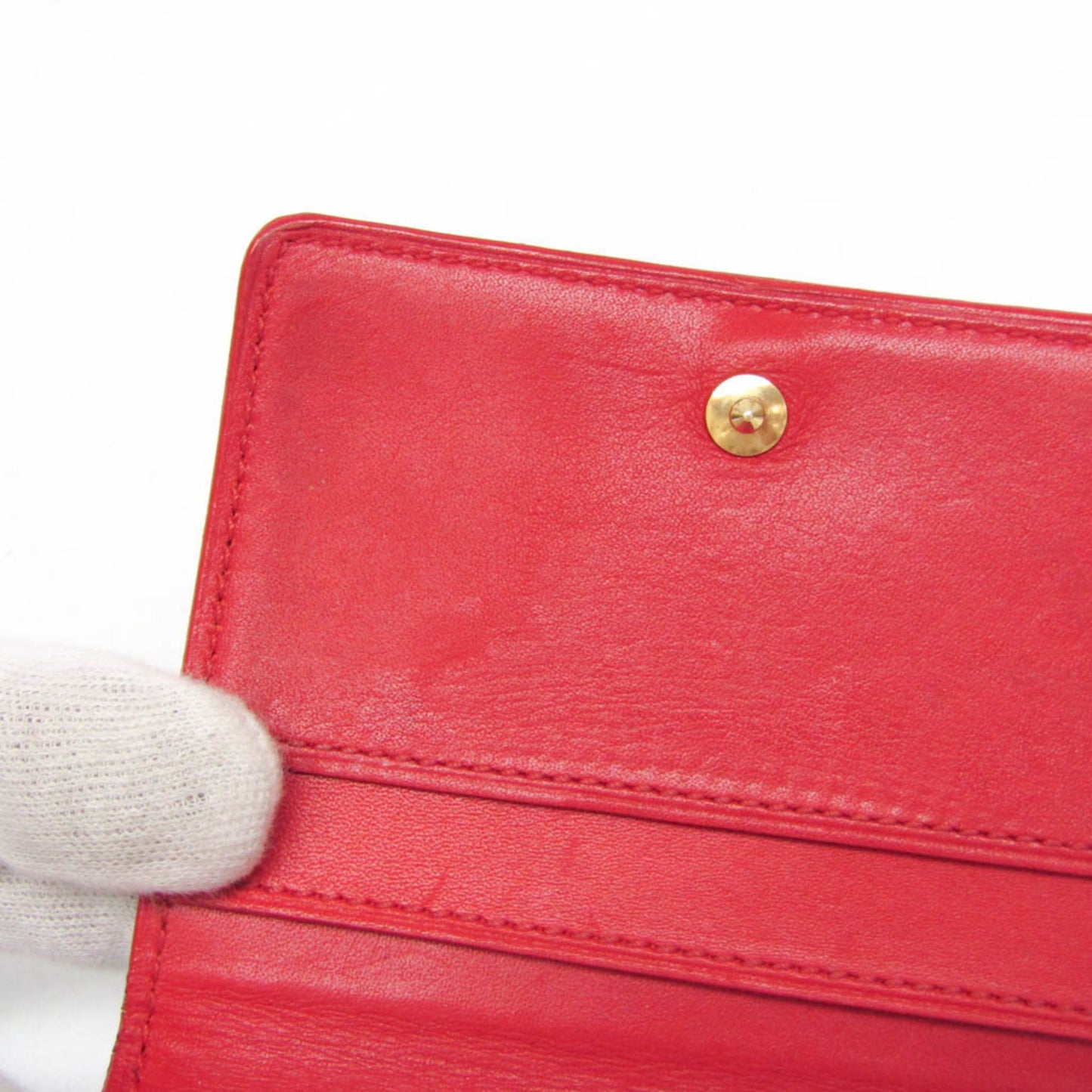 Louis Vuitton Ludlow Wallet Vernis, Red, Patent Leather, Wallet