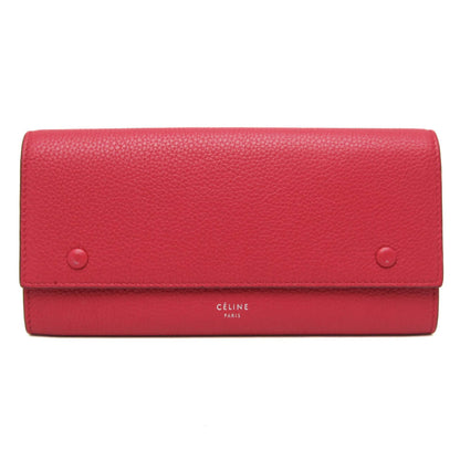 Celine Multifunction Flap Wallet Leather, Pink, Leather, Wallet