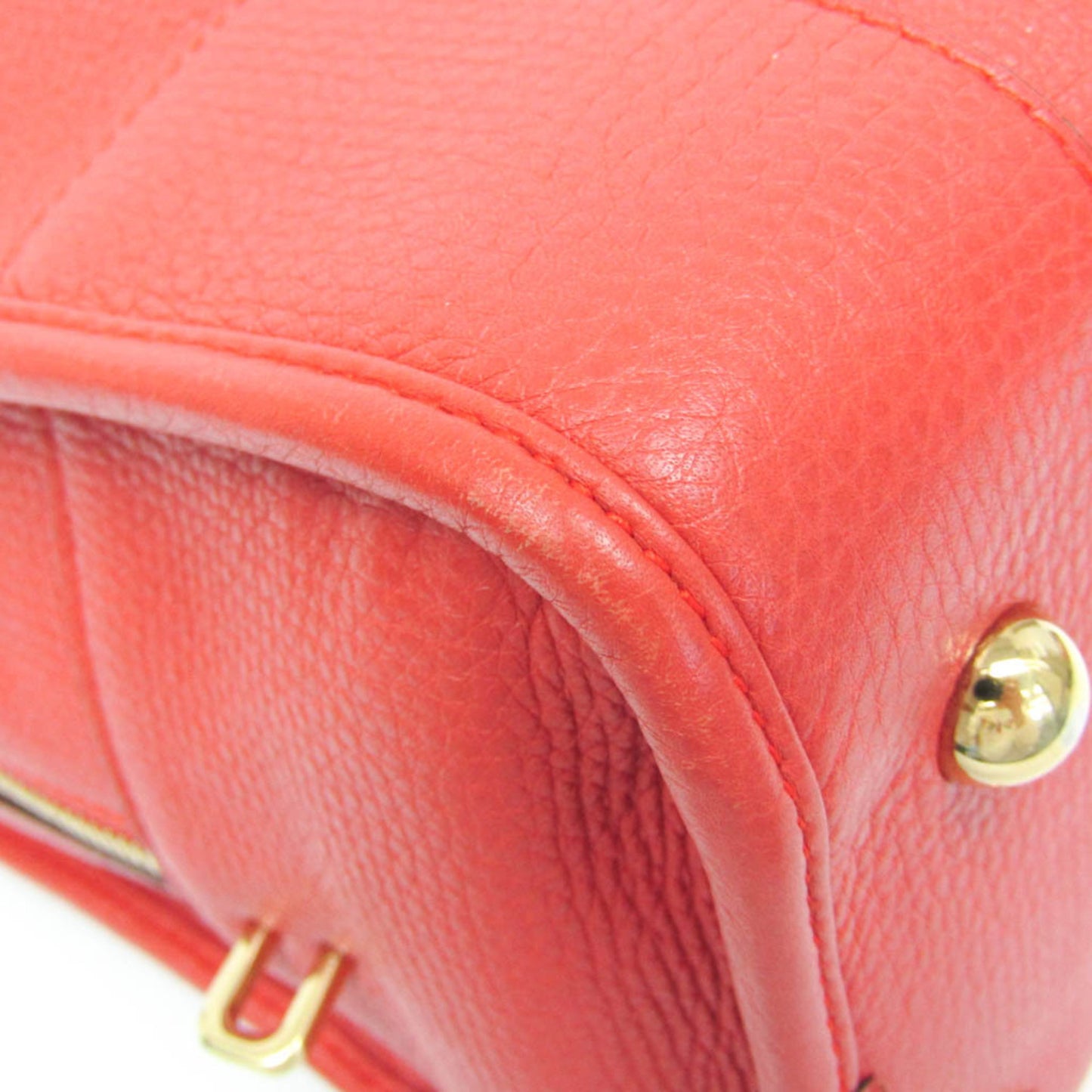 Loewe Amazona Bag Leather, Red, Leather, Handbag