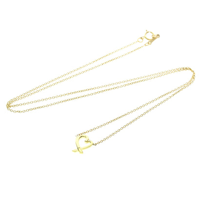 Tiffany & Co. Paloma Picasso Loving Heart Ring 18K Yellow Gold, Gold, Yellow Gold, Necklace