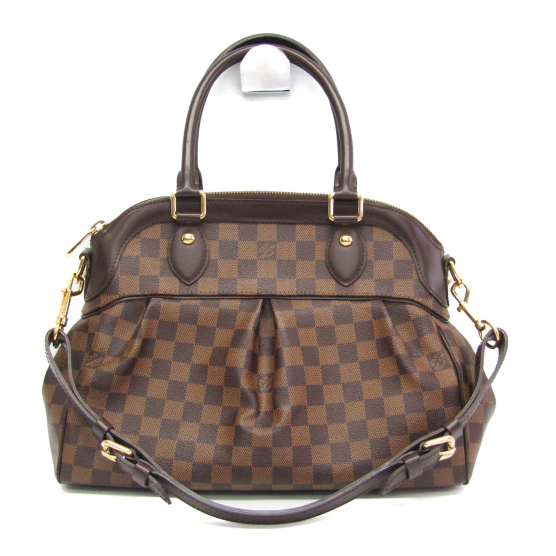 Louis Vuitton Trevi Handbag Damier, Brown, Canvas, Handbag