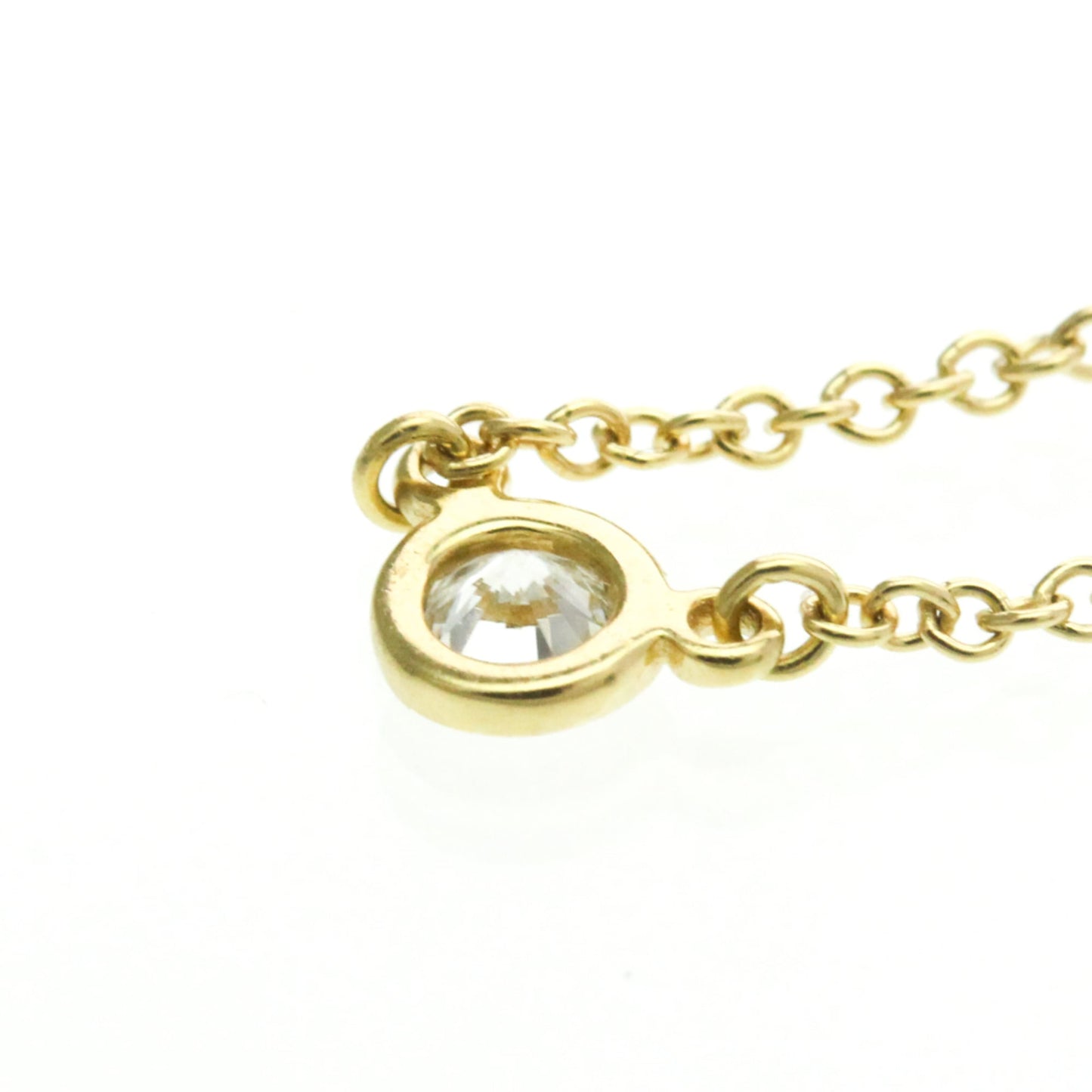 Tiffany & Co. Elsa Peretti Diamonds By The Yard 18K Yellow Gold with Diamond, Gold, Yellow Gold, Necklace