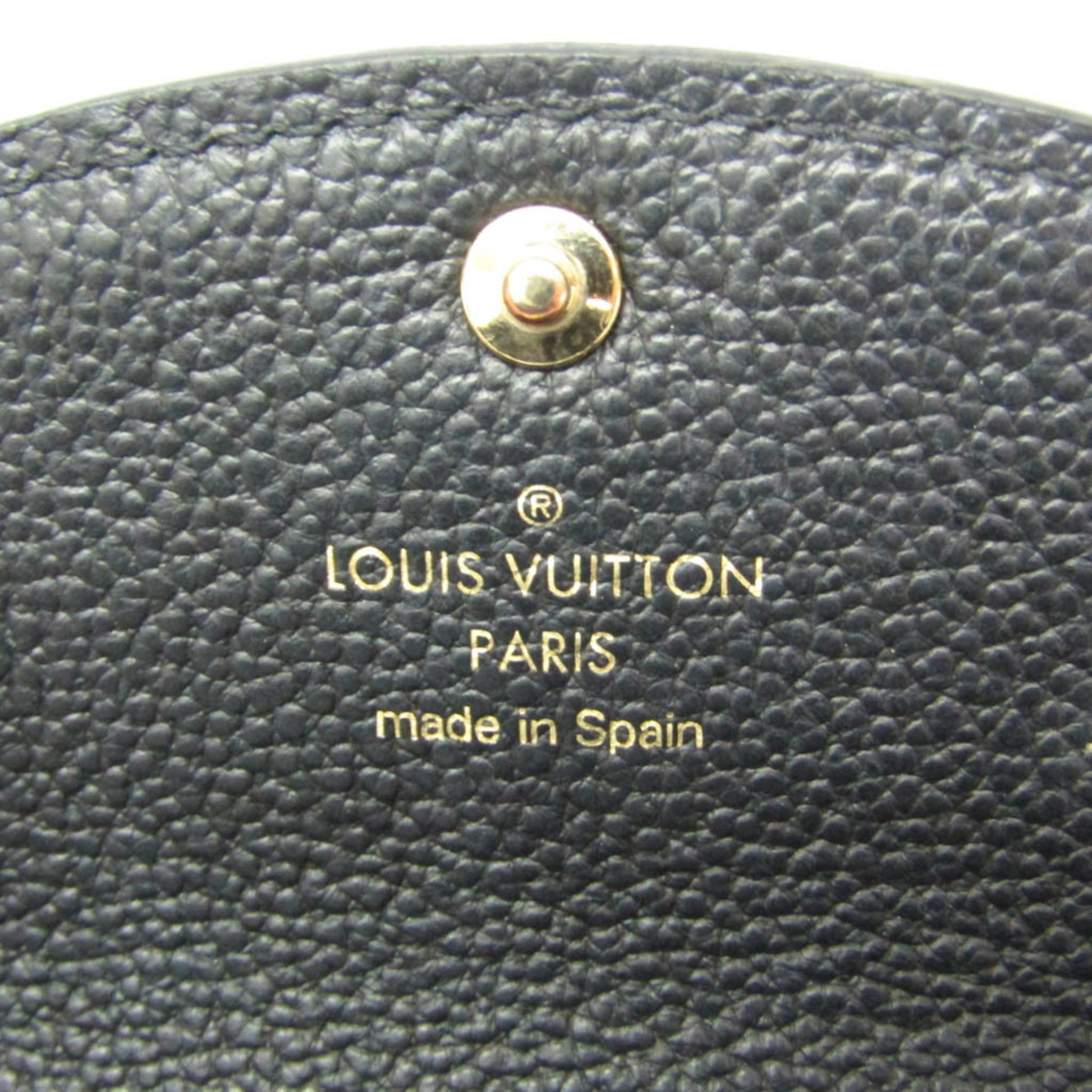 Louis Vuitton Rosalie Flap Coin Purse Limited Edition Vivienne Damier, Black, Leather, Wallet