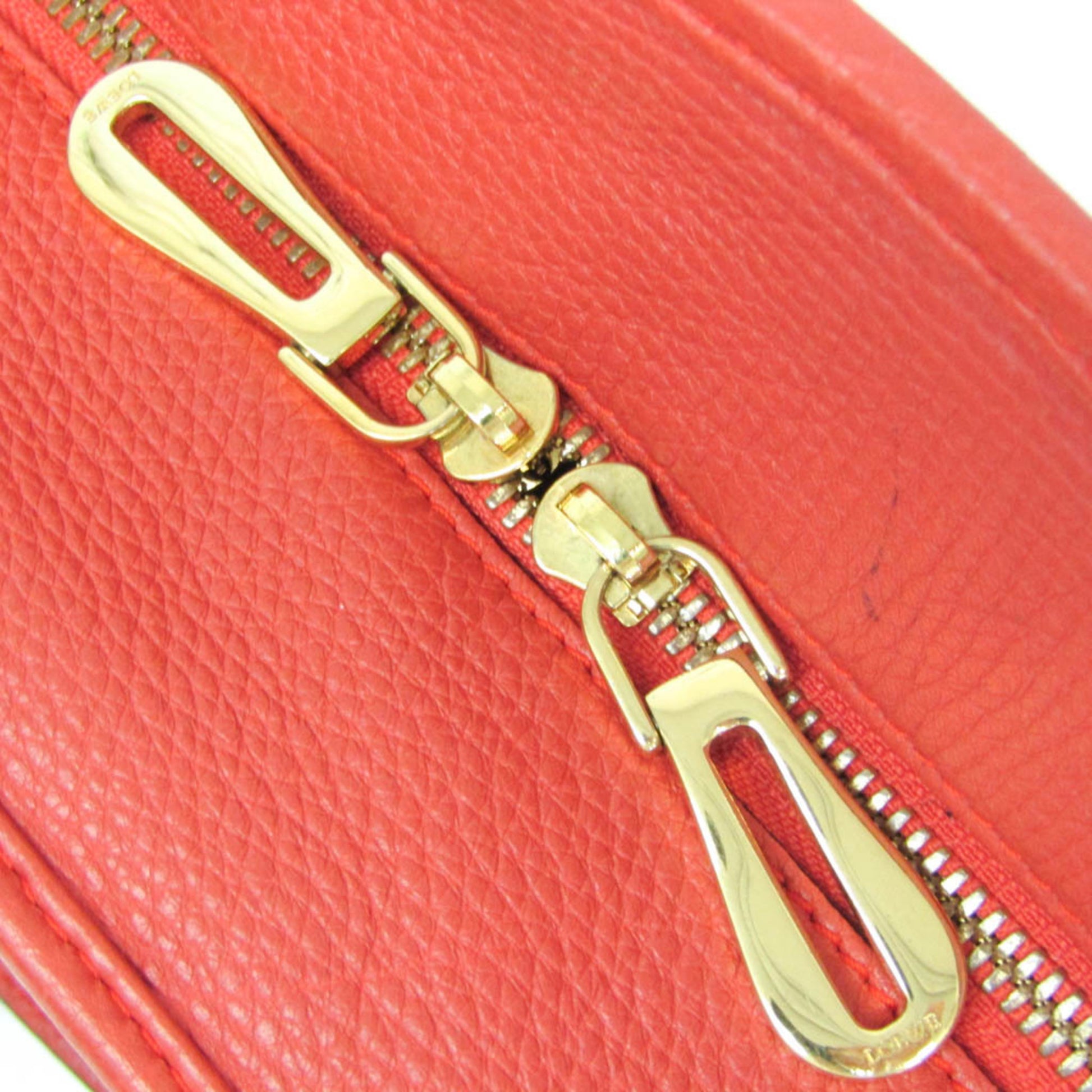 Loewe Amazona Bag Leather, Red, Leather, Handbag