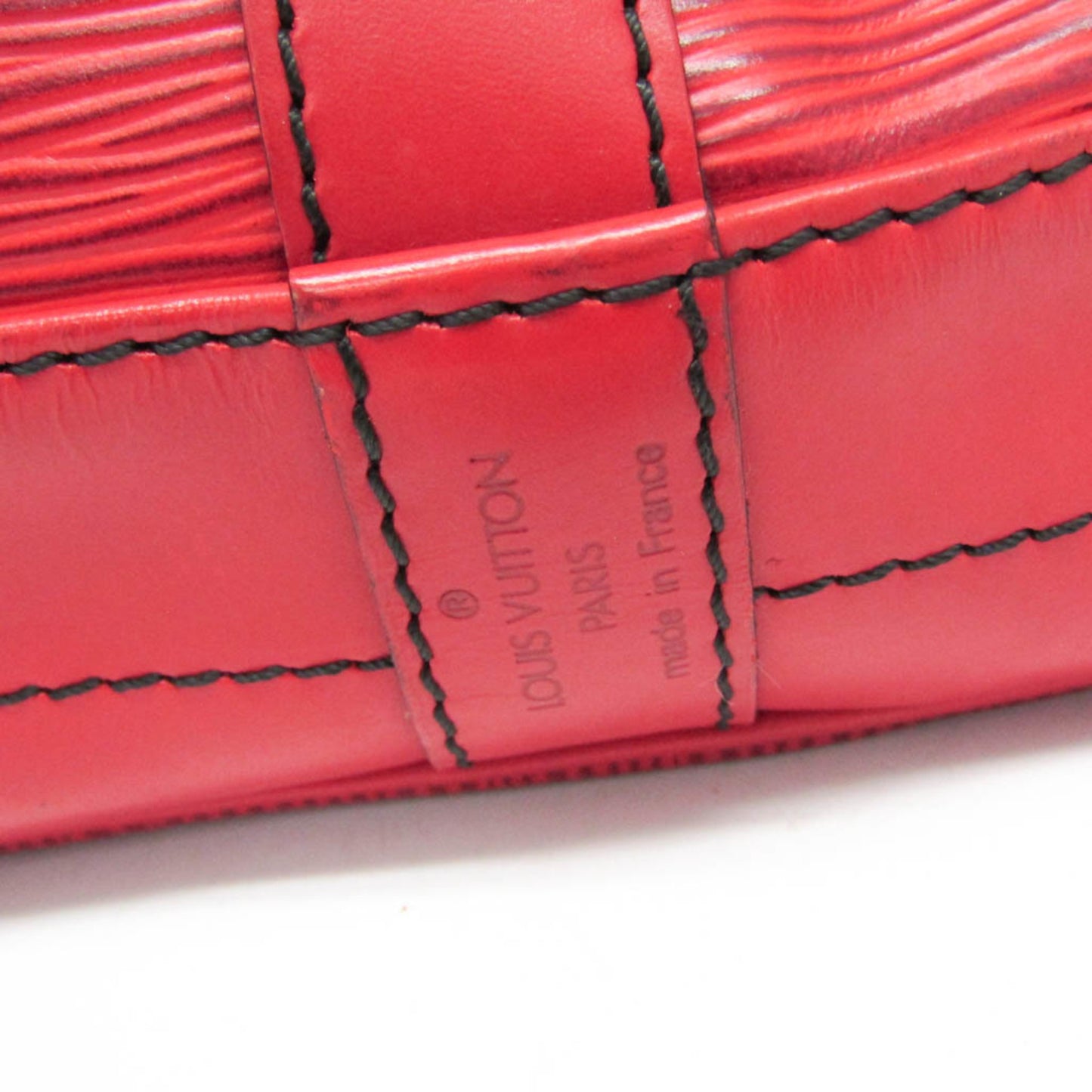 Louis Vuitton Noe Handbag Epi Leather, Red, Leather, Shoulder Bag