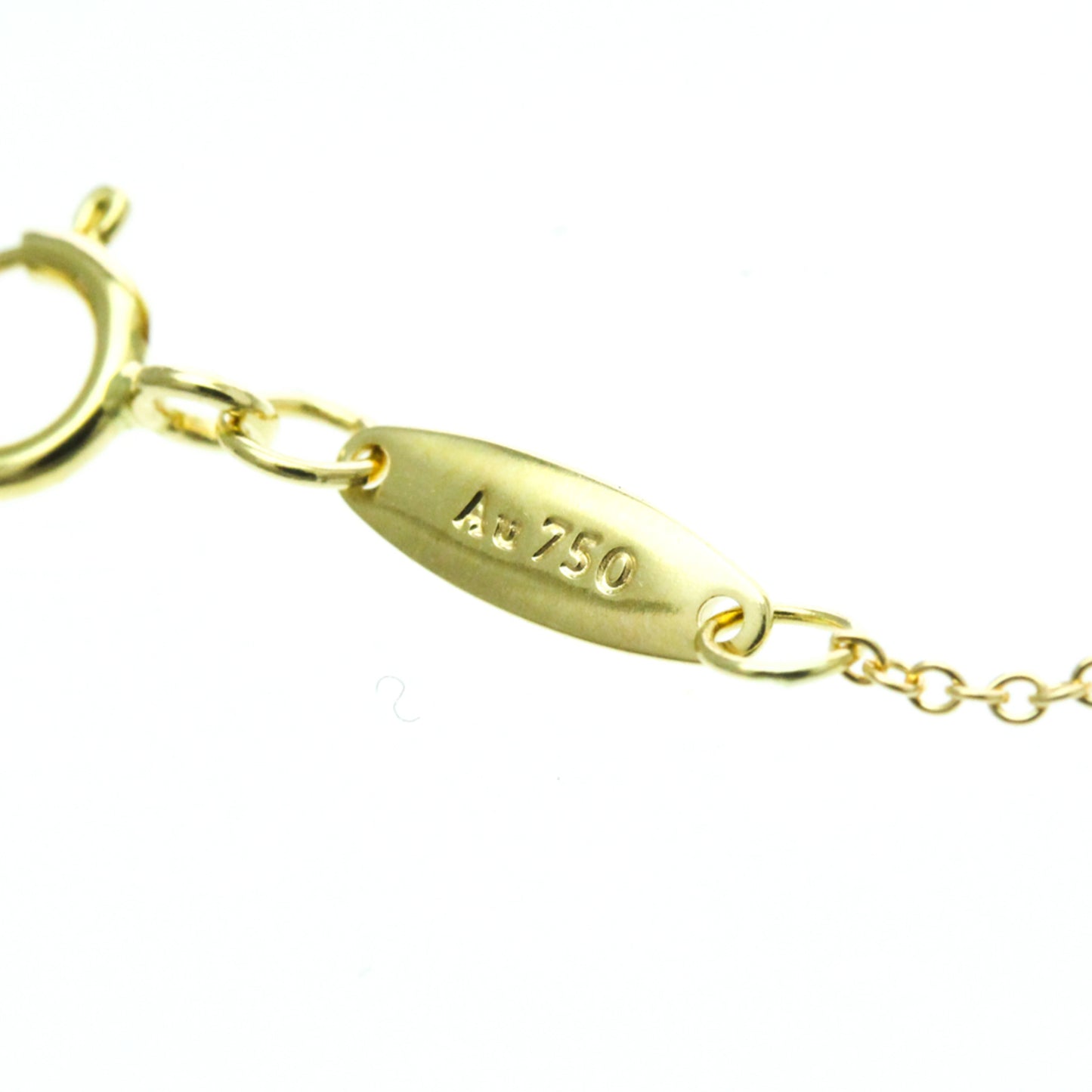 Tiffany & Co. Elsa Peretti Open Heart Pendant Necklace 18K Yellow Gold, Gold, Yellow Gold, Necklace