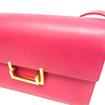 Saint Laurent Vintage Shoulder Bag Leather, Pink, Leather, Shoulder Bag