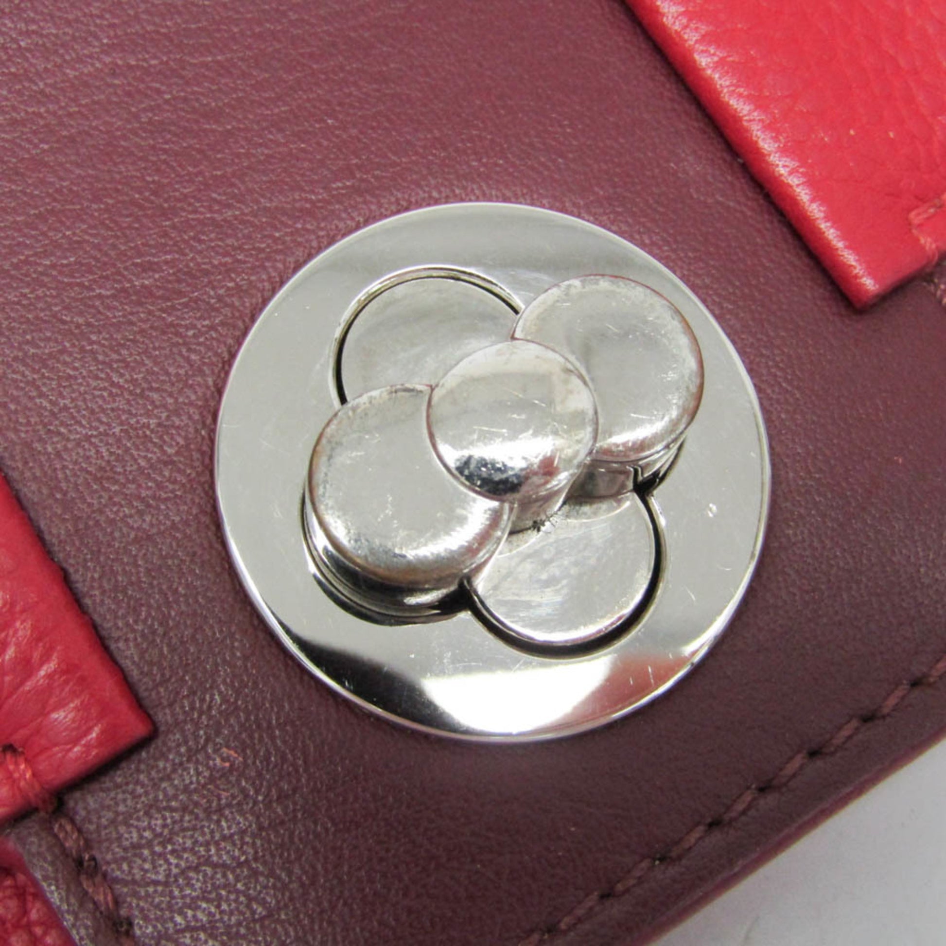 Louis Vuitton Astrid Handbag Leather, Red, Leather, Handbag