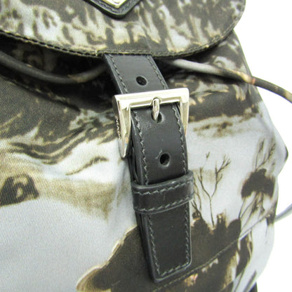 Prada Camouflage Backpack Tessuto, Multicolour, Nylon, Backpack