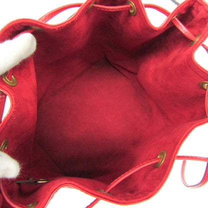 Louis Vuitton Petit Noe Handbag Epi Leather, Red, Leather, Shoulder Bag
