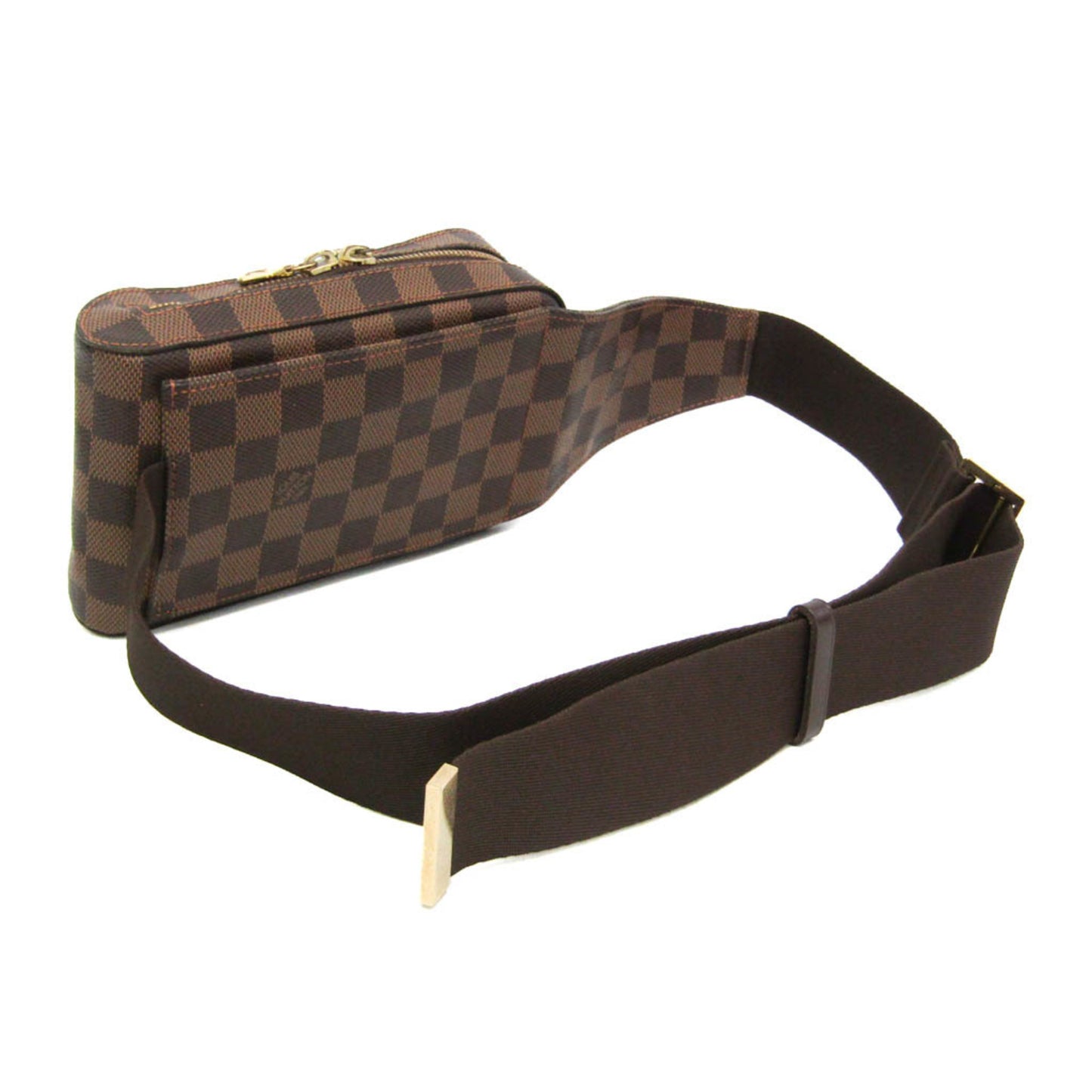 Louis Vuitton Geronimos Waist Bag Damier, Brown, Canvas, Shoulder Bag