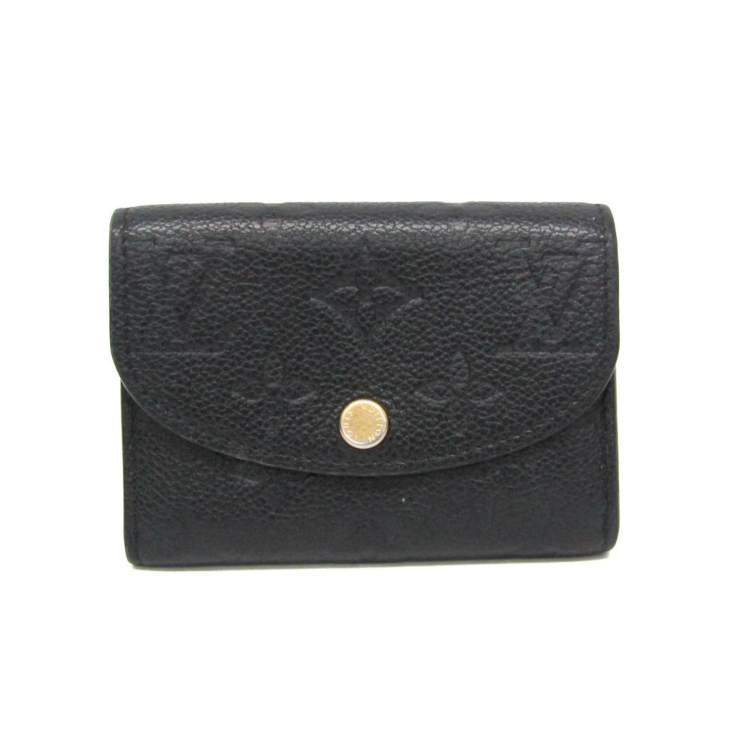 Louis Vuitton Rosalie Flap Coin Purse Limited Edition Vivienne Damier, Black, Leather, Wallet