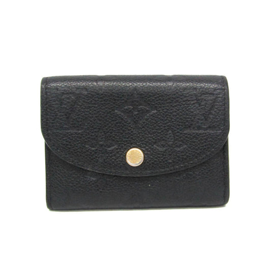 Louis Vuitton Rosalie Flap Coin Purse Limited Edition Vivienne Damier, Black, Leather, Wallet