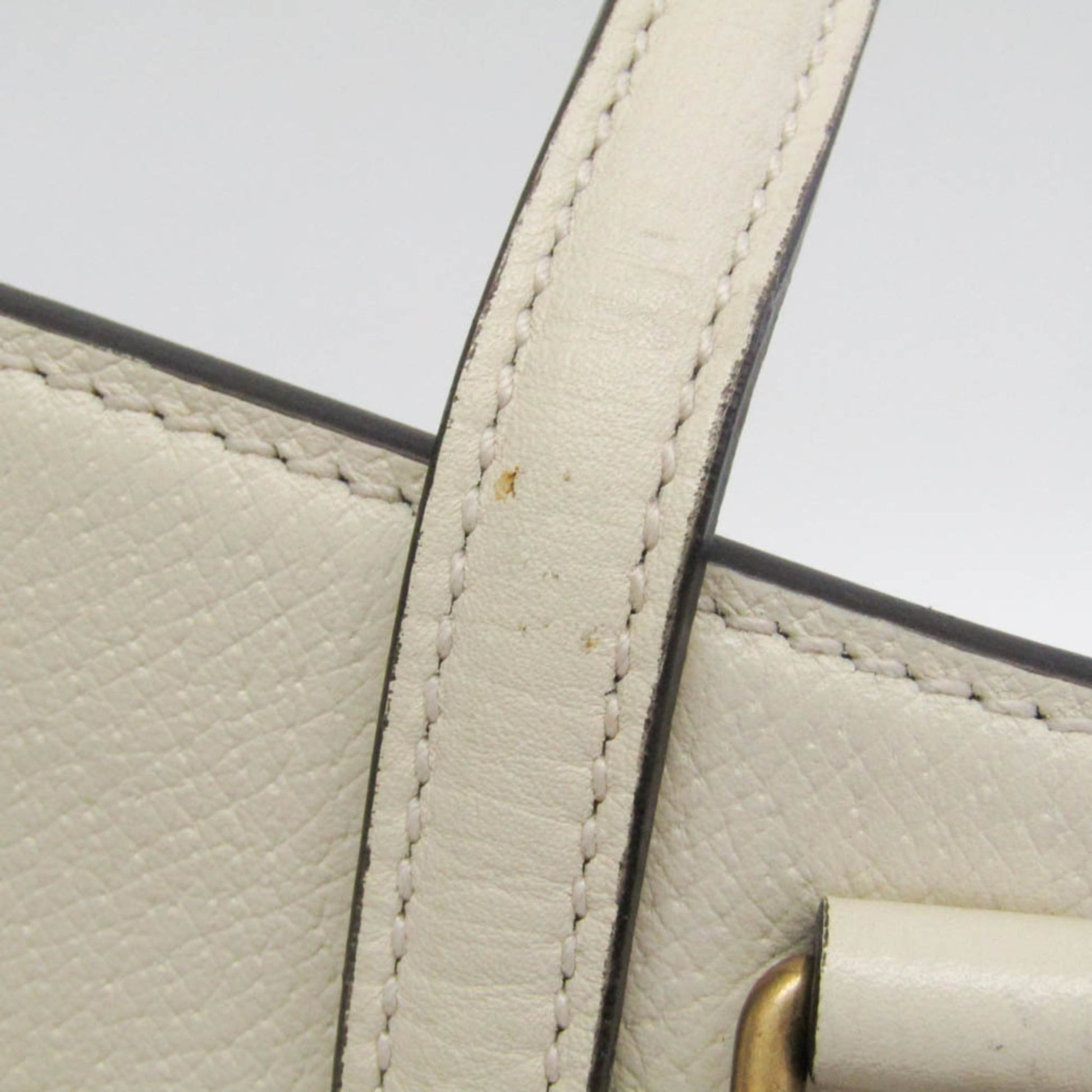 Gucci Totem Top Handle Bag Leather, White, Leather, Handbag