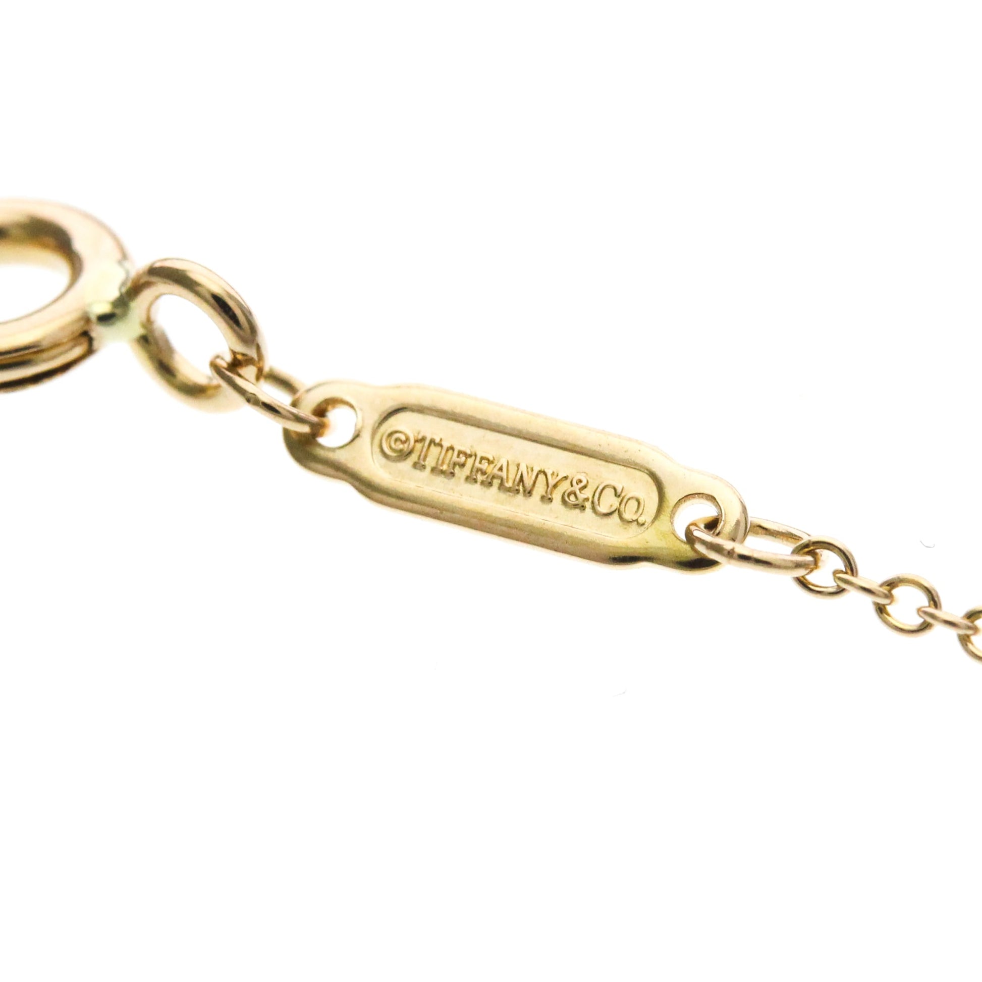 Tiffany & Co. Infinity Pendant Necklace 18K Rose Gold, Gold, Pink Gold, Necklace