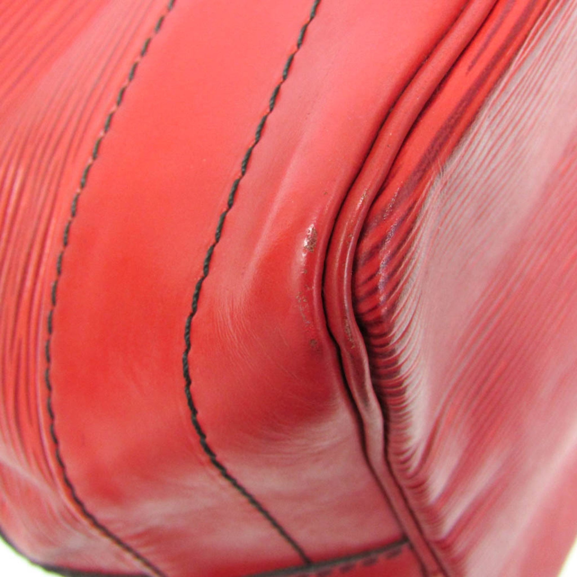 Louis Vuitton Noe Handbag Epi Leather, Red, Leather, Shoulder Bag